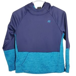 Russell Boys Pullover Hoodie Blue Size L (10/12)